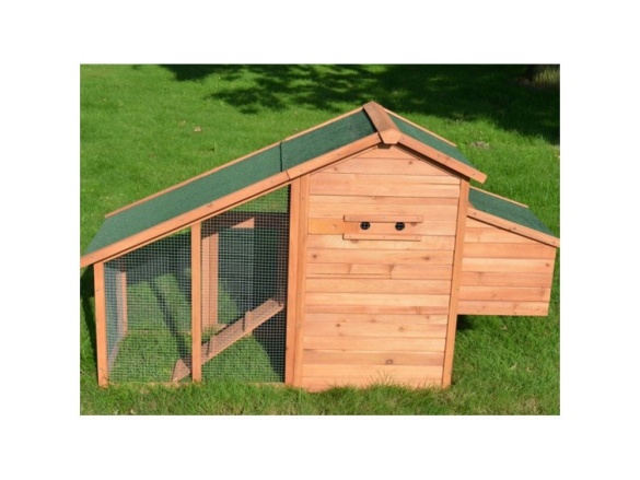 Kurník Scobax Dřevěný kurník BERLIN XL, 1900 x 1130 x 650 mm