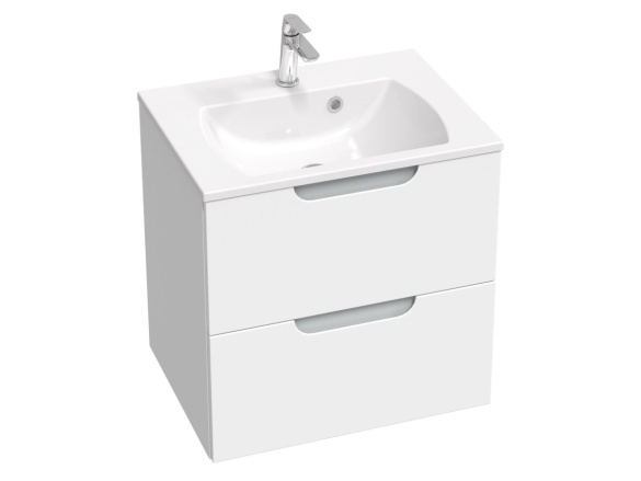 Ravak Umývadlo Classic Slim 60, s otvorom pre batériu, s prepadom