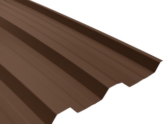 Trapézový plech Covernit –  T18 2000 x 1150 mm hnědá