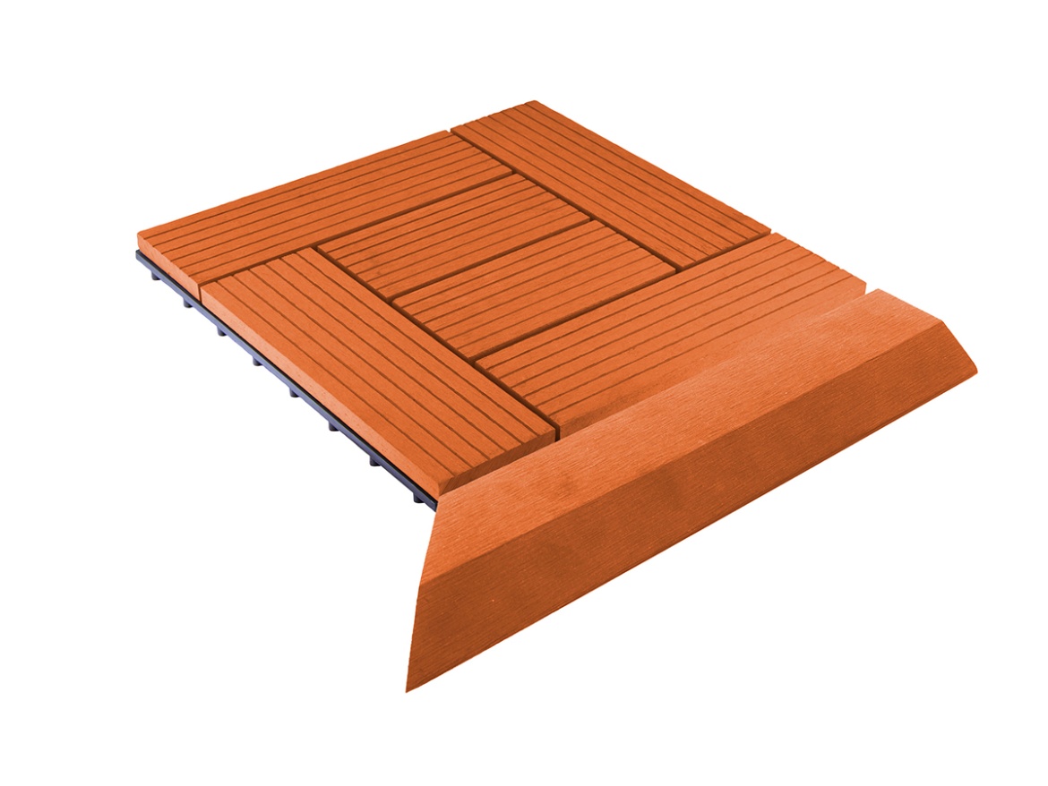 Ľavá rohová prechodová Terraco G21 lišta