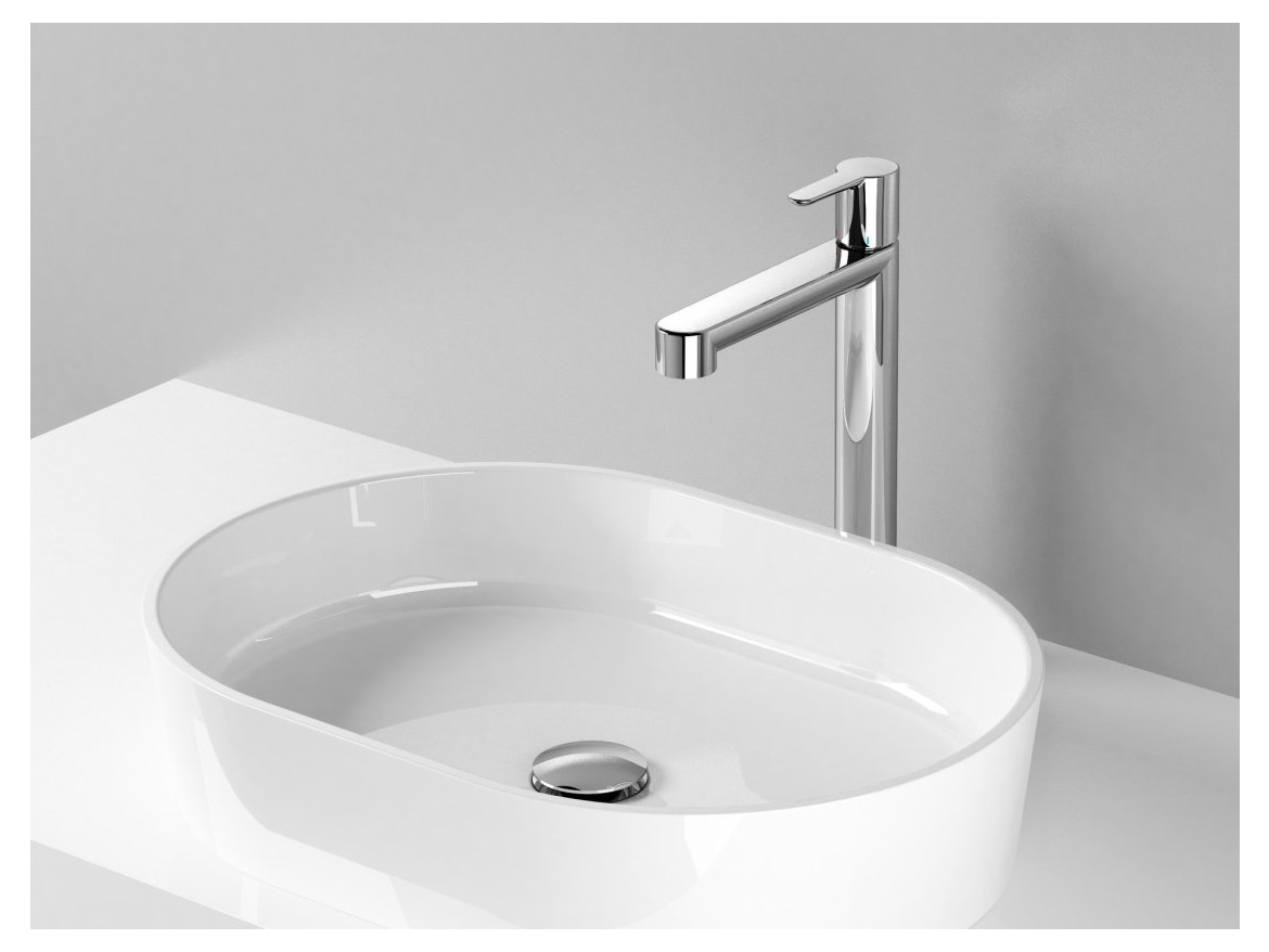 Ravak PU 015.20BL Umývadlová batéria 322 mm bez odtokovej armatúry, čierna