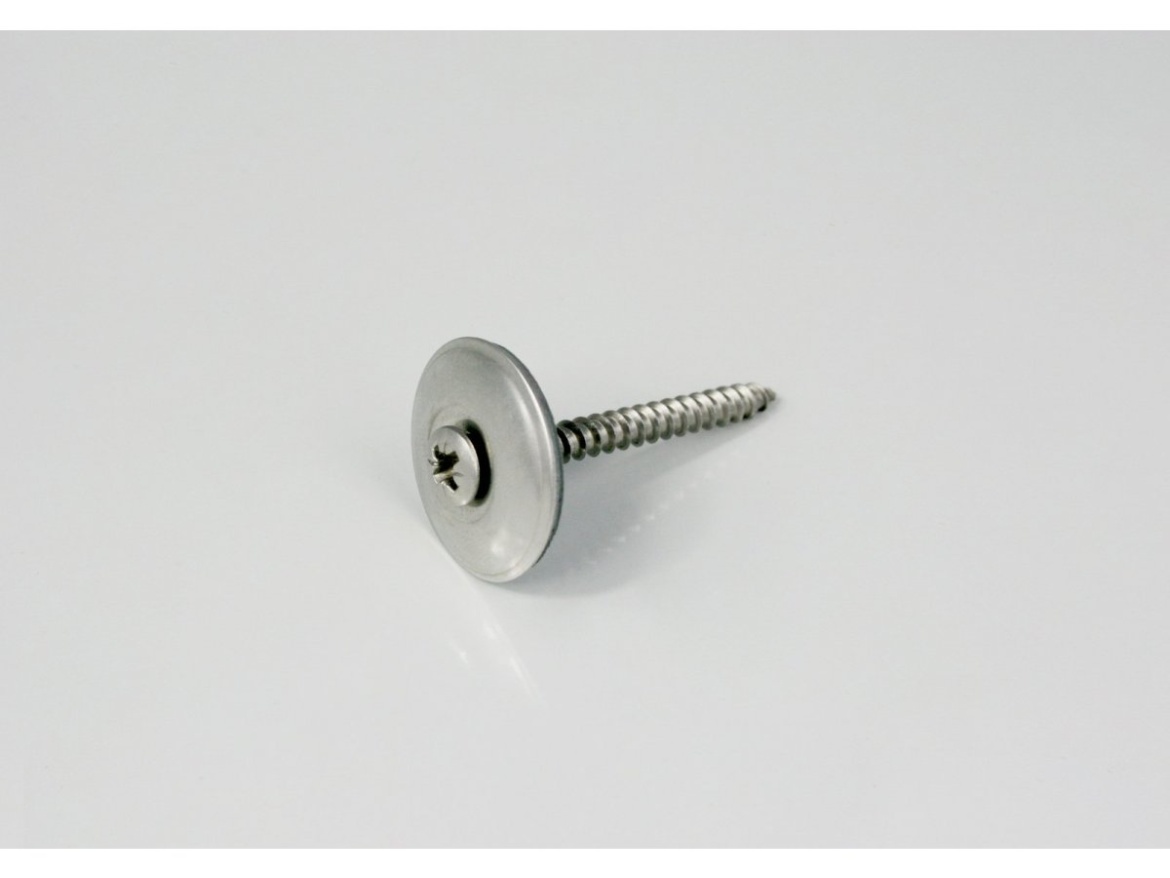 Samořezný šroub včetně podložky 4,5 x 45 mm T-plastics