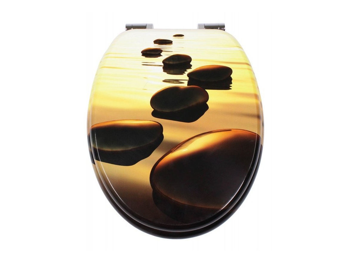 WC sedátka, záchodová prkna Schütte SEA STONE | MDF, Soft Close