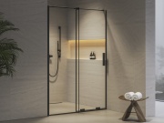 Ravak RODP2 100, čierna+transparent