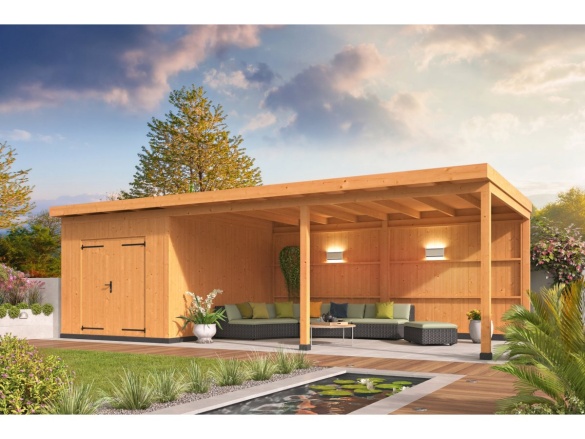 Tuindeco DIY roofing Wierden vertical walls untreated