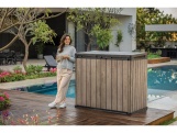 Keter Zahradní úložná skříň Keter DECO SIO DARWIN 1 150 L - ashwood / jasan
