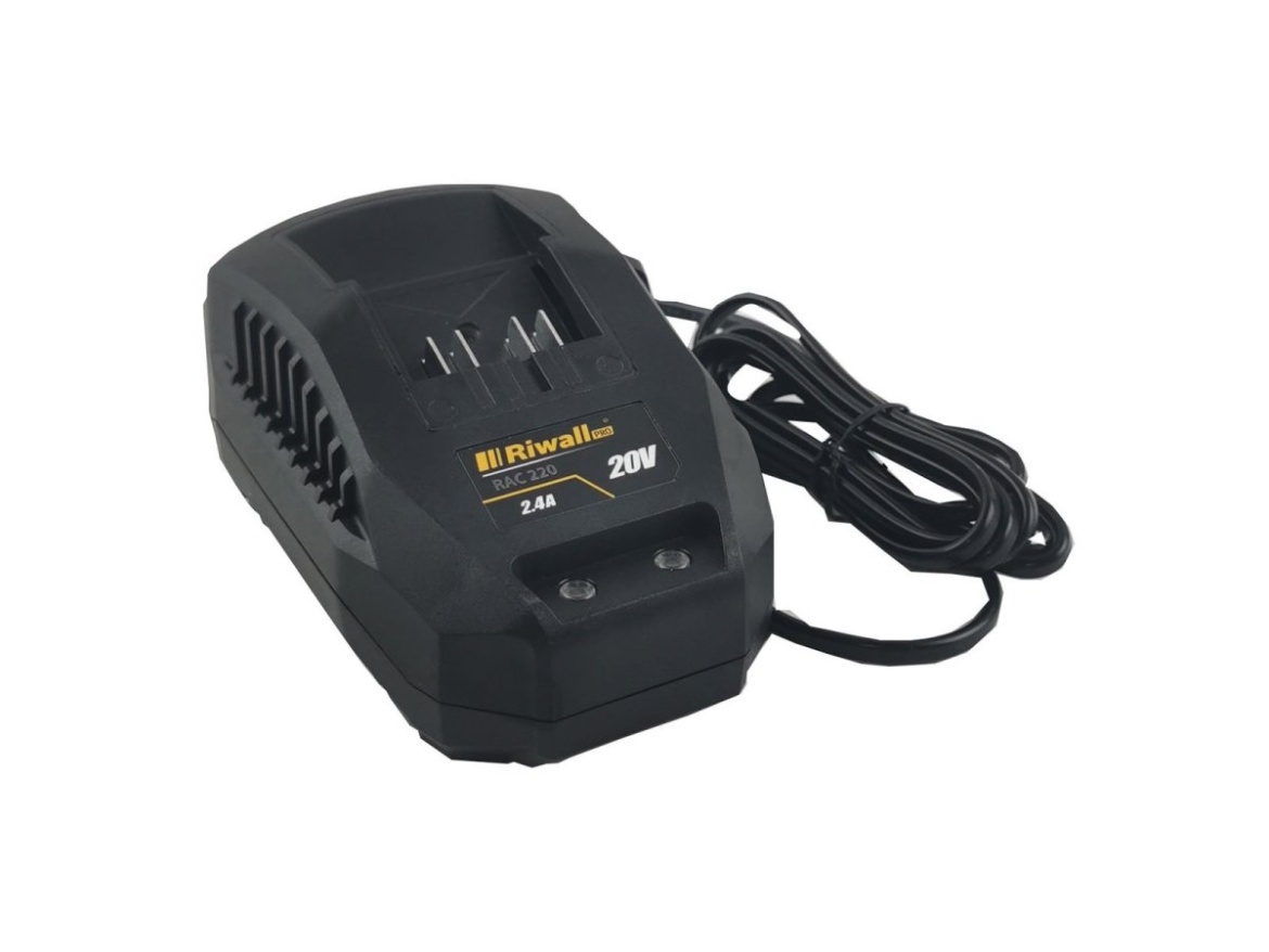 Nabíjačka pre aku batérie 20 V (2,4 A) Riwall PRO RAC 220