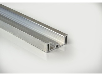 Terasová prkna –  Podkladový hliníkový profil nenosný Deceuninck