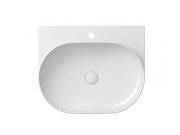 Ravak Umyvadlo Yard 60, s otvorem pro baterii, bez přepadu, Grey Green