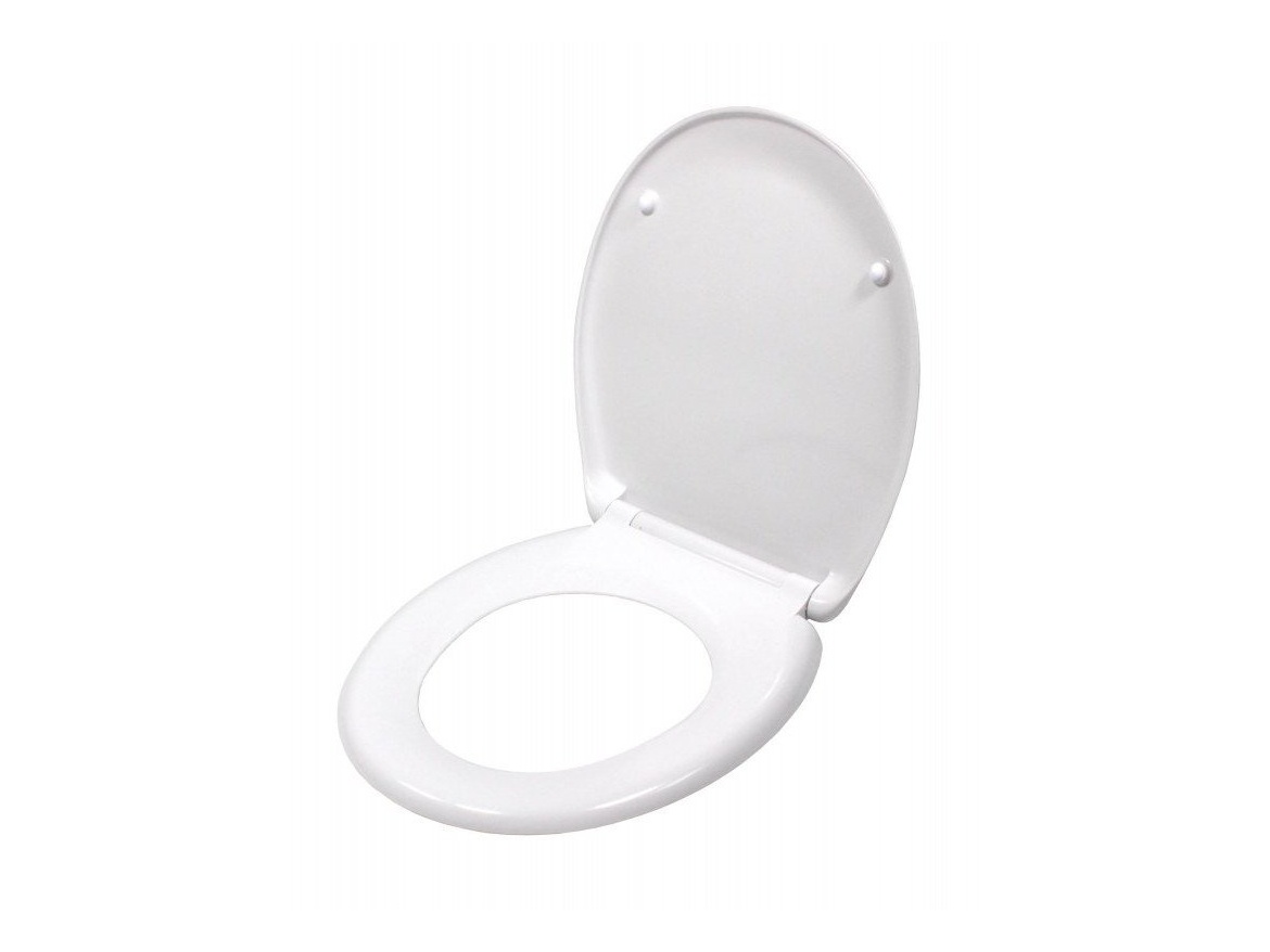 WC sedátka, záchodová prkna Schütte EASY CLIP bílé | Duroplast, Soft Close