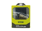 Fúrók és fúrók készlete Ryobi RAK69MIX