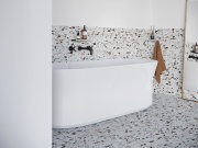 Ravak Polička Slim S, čierna/chróm