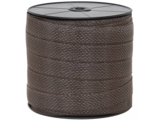 Chov zvířat –  Scobax Páska pro elektrický ohradník, šířka 40 mm, hnědá
