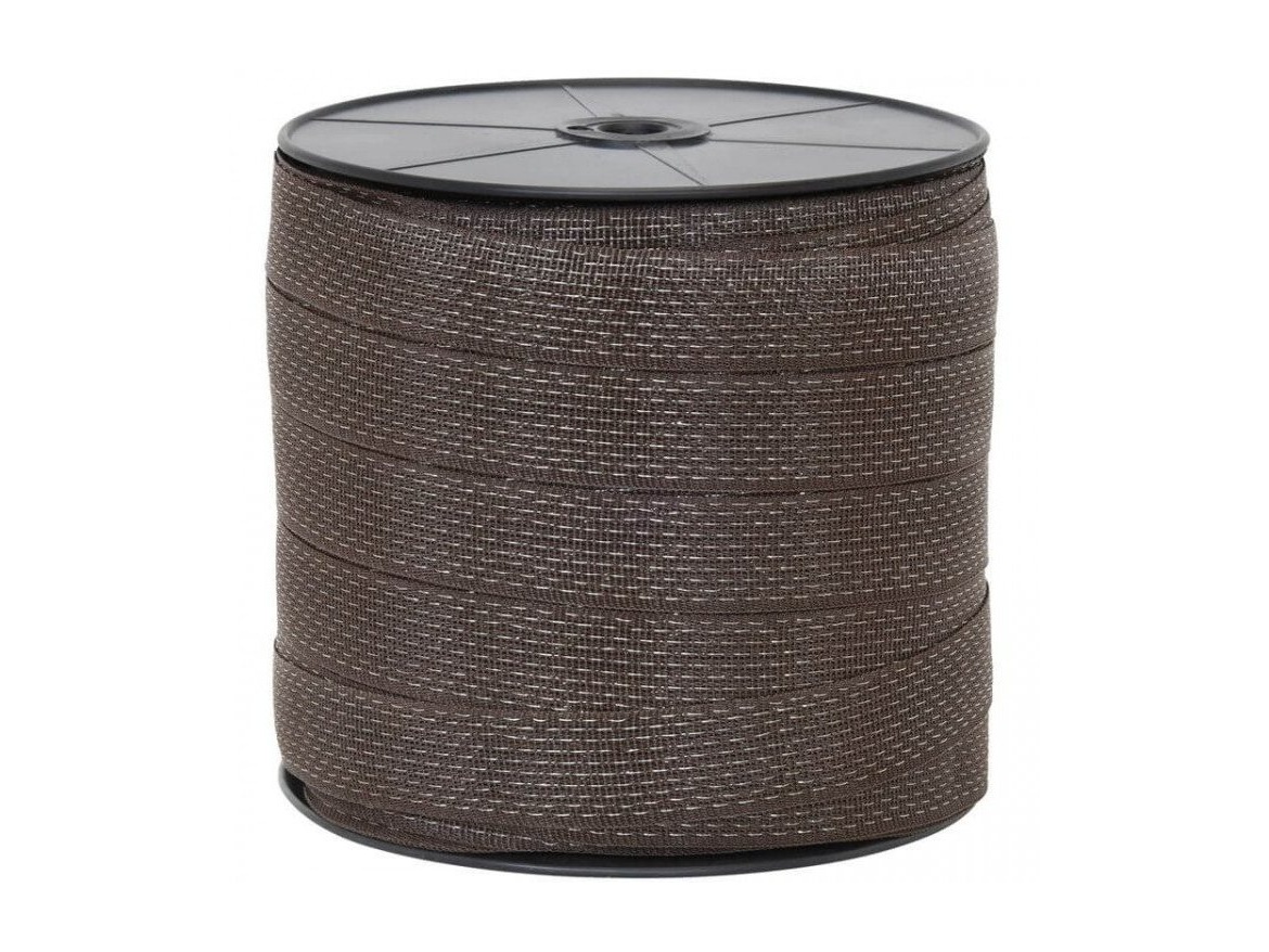 Scobax Páska pro elektrický ohradník, šířka 40 mm, hnědá