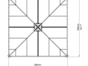 Zahradní altán Scobax Granada