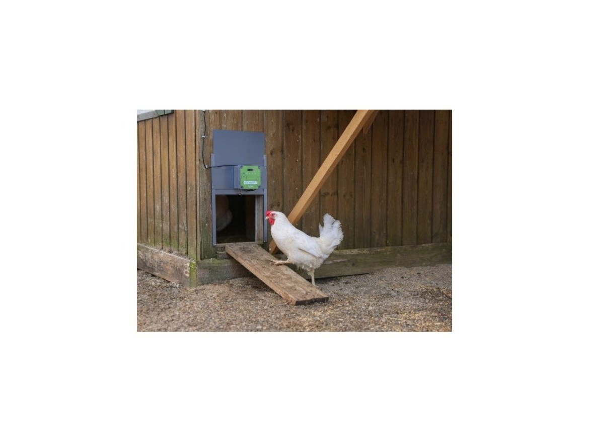 Scobax Automatické otevírání a zavírání kurníku EasyProtect 30x33 - kompletní sada
