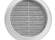 Haco Větrací mřížka kruhová, d 100 mm, se síťovinou, bílá,  0409