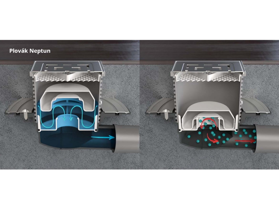 Vpusť Chuděj Neptun DN 50/95