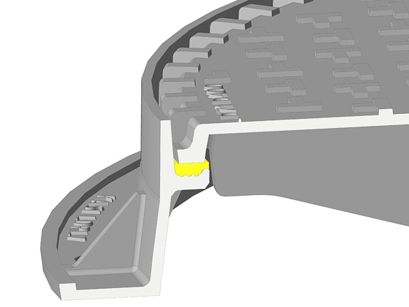 Poklop Kasi KELV14CS