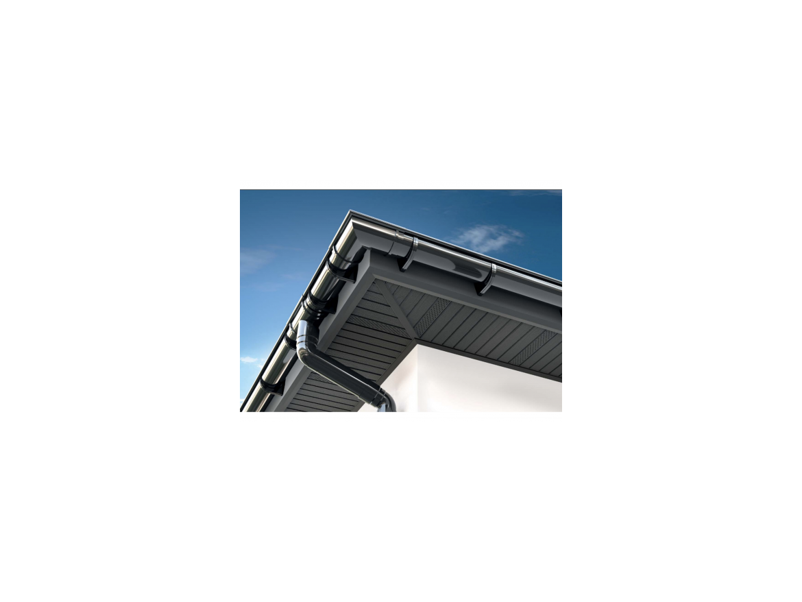 Covernit Plastový žlabový hák čelní PVC 100 mm