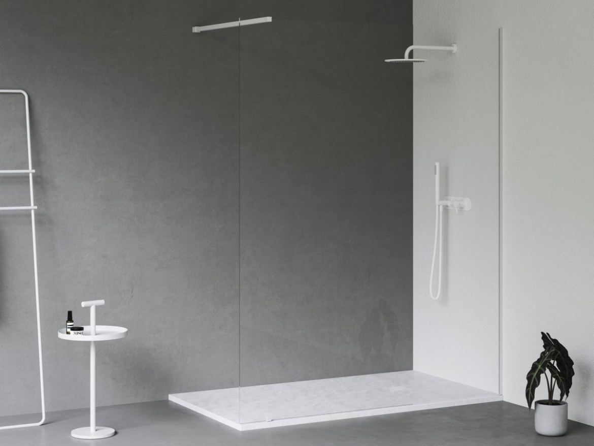 Ravak Vanička Slate Pro 80x80 bílá matná