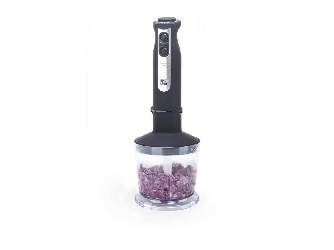 G21 Set  mixér VitalStick Pro 1000 W s Food Processorem, Black