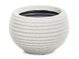 Nábytok –  G21 Květináč  Sand Ring 29 x 29 x 19