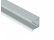 Ukončovací U profil Covestro ALU-U elox 8 mm