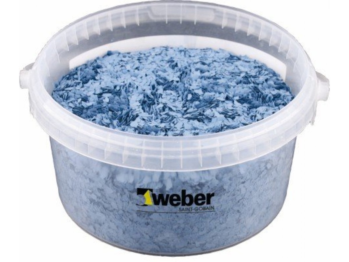 Dekorativní úprava Weber weber.sys epox chips
