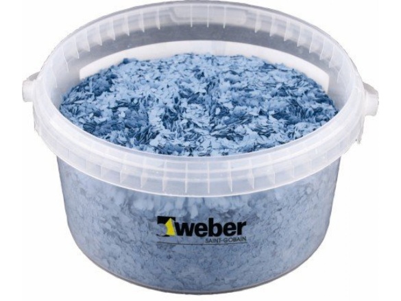 Dekorativní úprava Weber weber.sys epox chips