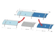 Vchodová stříška Scobax Savespot Connect XL (prodloužení)