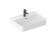 Ravak Umyvadlo Ellen 60, s otvorem pro baterii, s přepadem, bílá