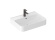 Ravak Umyvadlo Ellen 60, s otvorem pro baterii, s přepadem, bílá