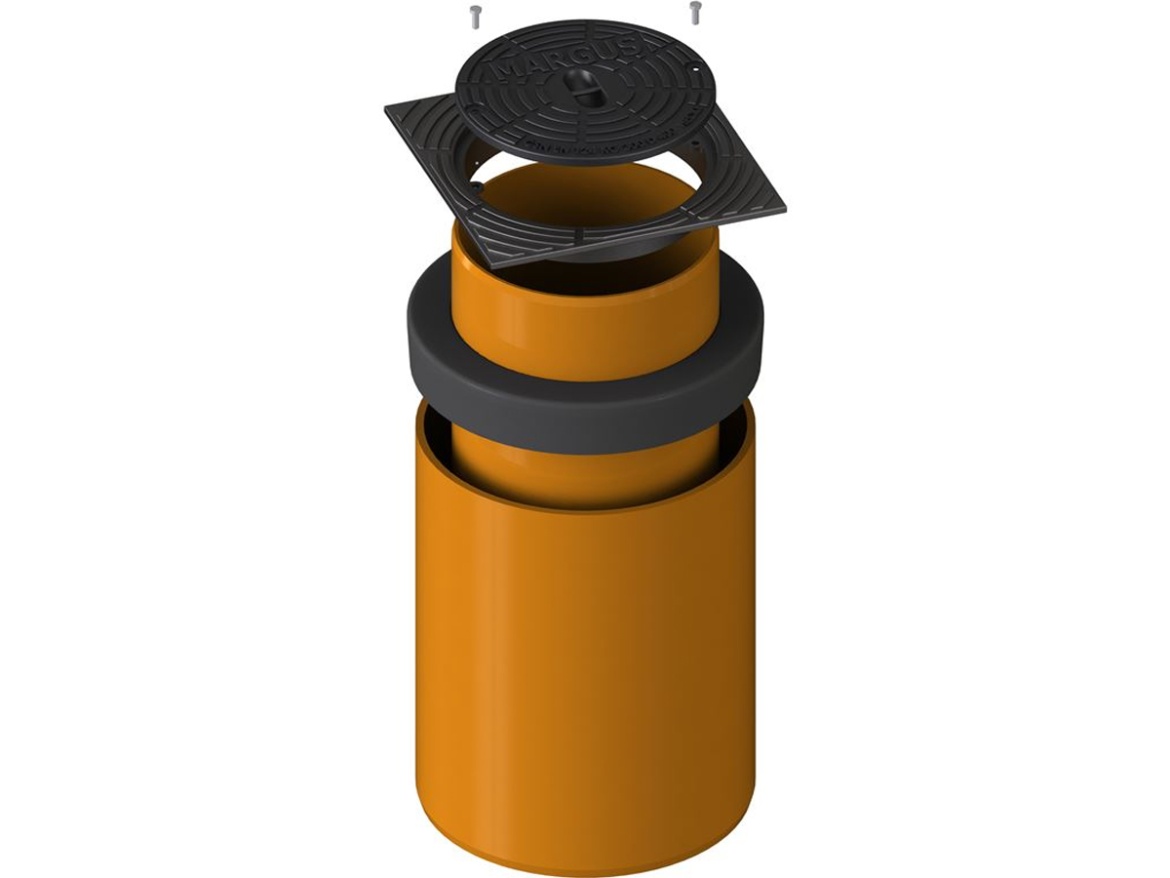 Hranatý poklop Heckl Margus (s teleskopem)