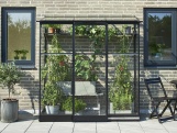 Skleník Halls Qube Lean-to