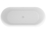 Ravak Vana Freedom O Tec 170x77 volně stojící, bílá, krytka odtoku chrom