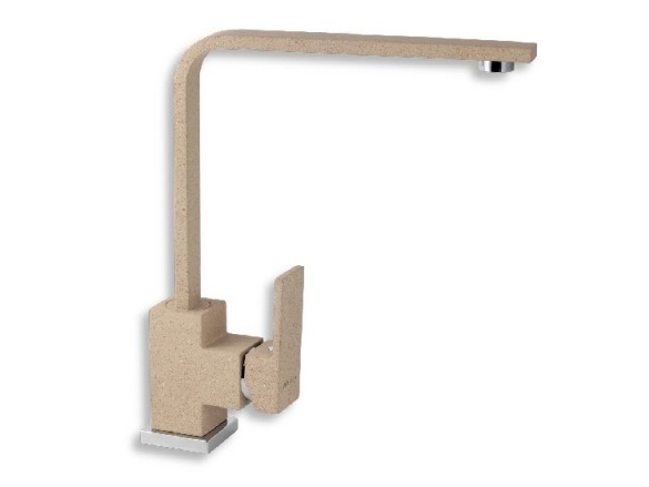 Novaservis Dřezová baterie Nobless Edge, granit/písek, stojánková,  36713,GRS