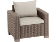 Keter Zahradní křeslo  California Chair - 83 x 68 x 72 cm - 2ks - cappuccino / písková