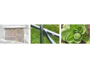 VespaGarden Zahradní fóliovník 2,5x4m VESPAGARDEN extra silný - zelený + příslušenství