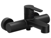 Ravak PU 022.20BLM Vanová nástěnná baterie bez sprchového setu, černá matná