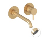 Ravak ES 019.60GLB.O1.RB07B Umyvadlová podomítková baterie bez tělesa, Gold Brushed