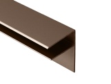 Ukončovací lišta Covestro ALU-F elox 16 mm