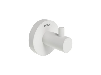 Koupelnový nábytek –  Ravak KN 110.10WHM Háček, bílá matná