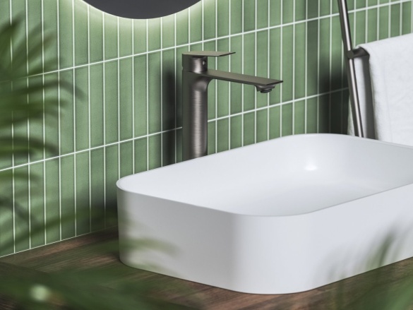 Ravak PN 015.00CR Umyvadlová stojánková baterie 300 mm bez výpusti, chrom