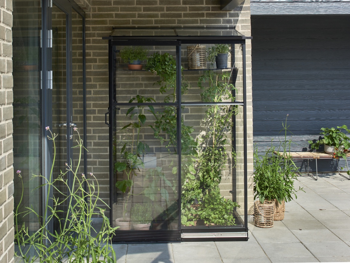 Skleník ke zdi Halls Qube Lean-to