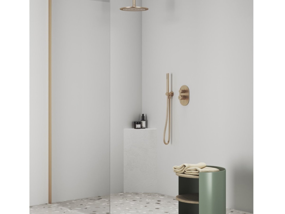 Ravak ES 065.20BLM.O2.RB07E Podomietková batéria 2-cestná pre R-box, Black Matt