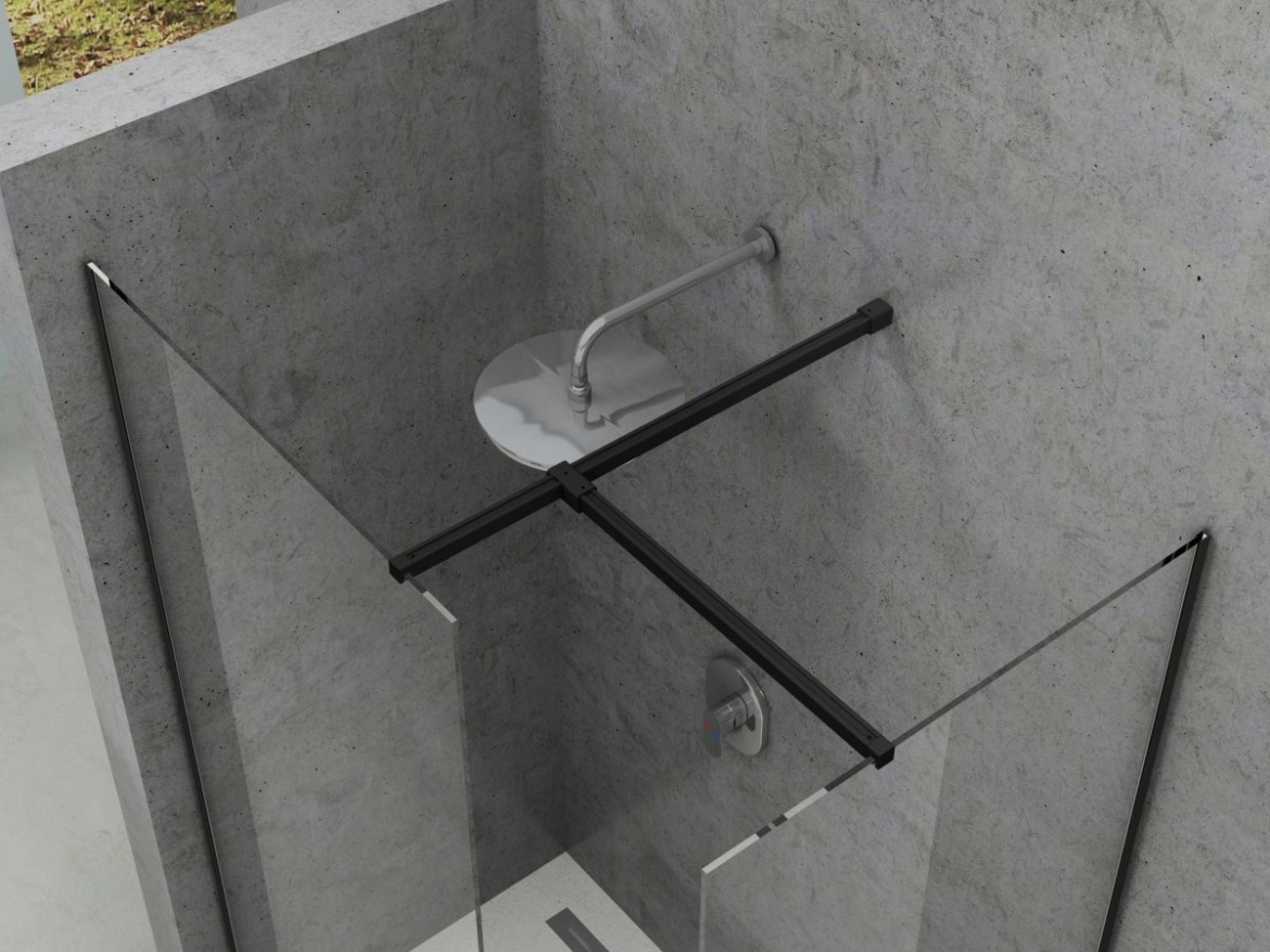 Ravak W SET Uni T spoj, černá