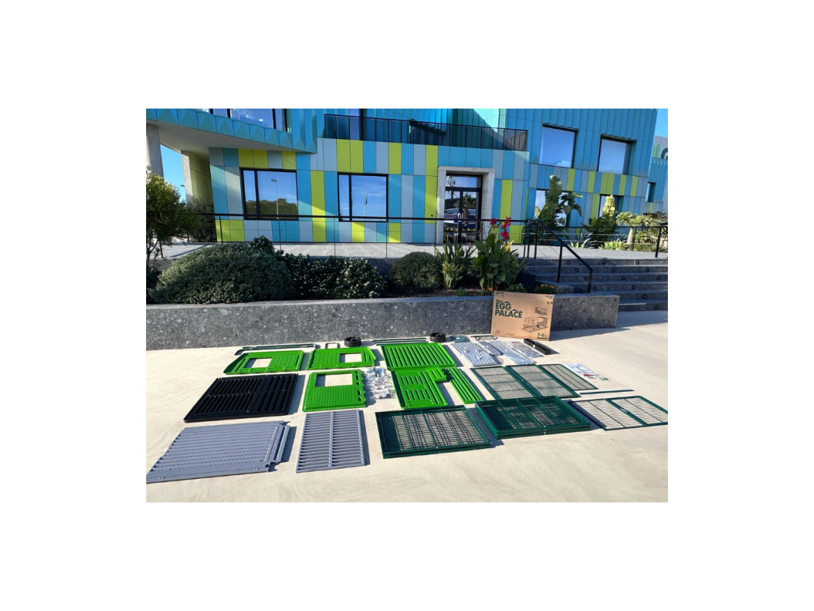 Kurník Scobax Mobilní kurník pro slepice GAUN 10375 - THE EGG PALACE