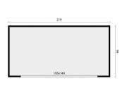 Přístřešek na popelnice Tuindeco Brooklyn