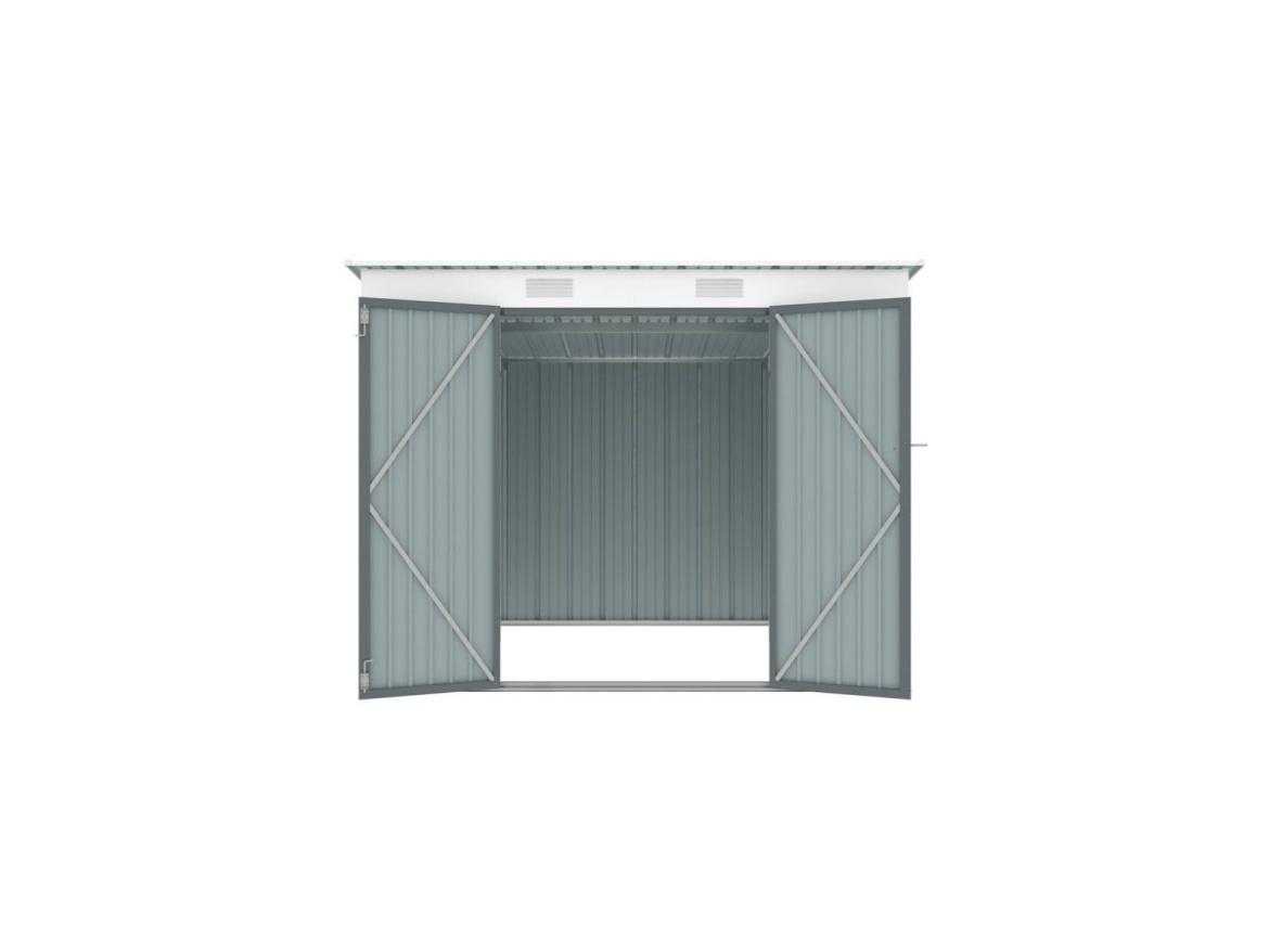 Plechový zahradní domek Riwall PRO RMSP 6x8 Anthracite